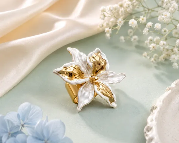 RAVUNE_Pearl_lily_Gold_Stainless_Steel_Anti-Tarnish_Ring_for_Women
