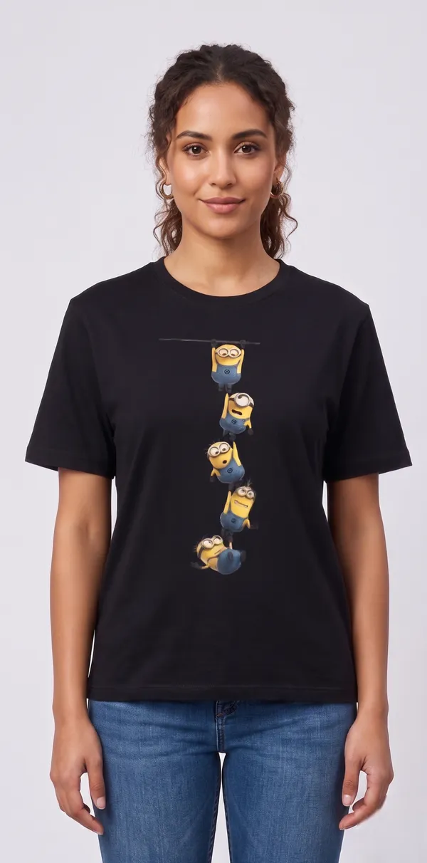 Minions_Printed_Casual_T-Shirt