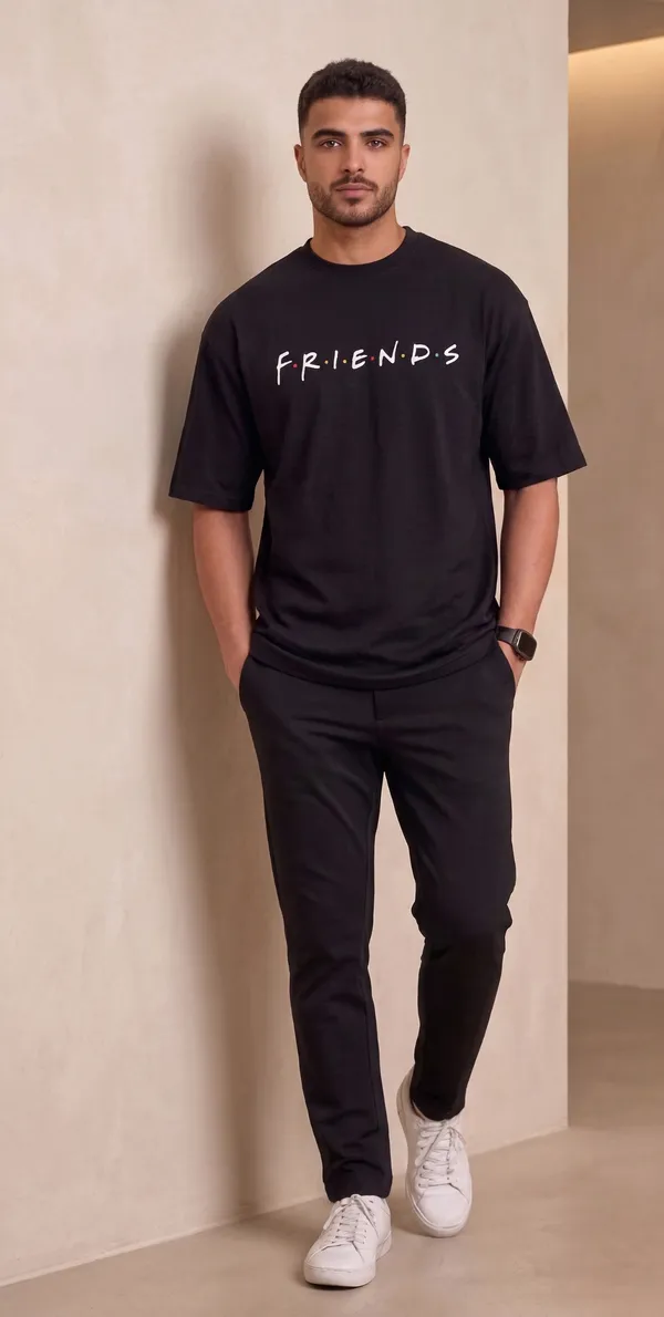Friends_Logo_Oversized_T-Shirt