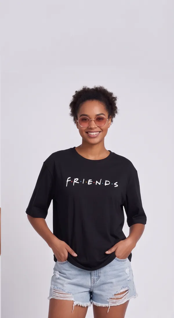 Friends_Logo_Printed_Oversized_T-Shirt