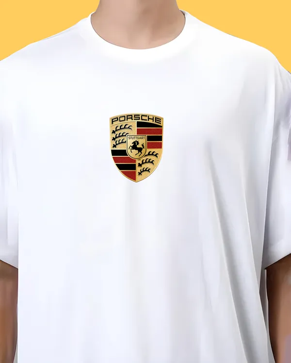 Porsche_Logo_Print_Cotton_T-Shirt