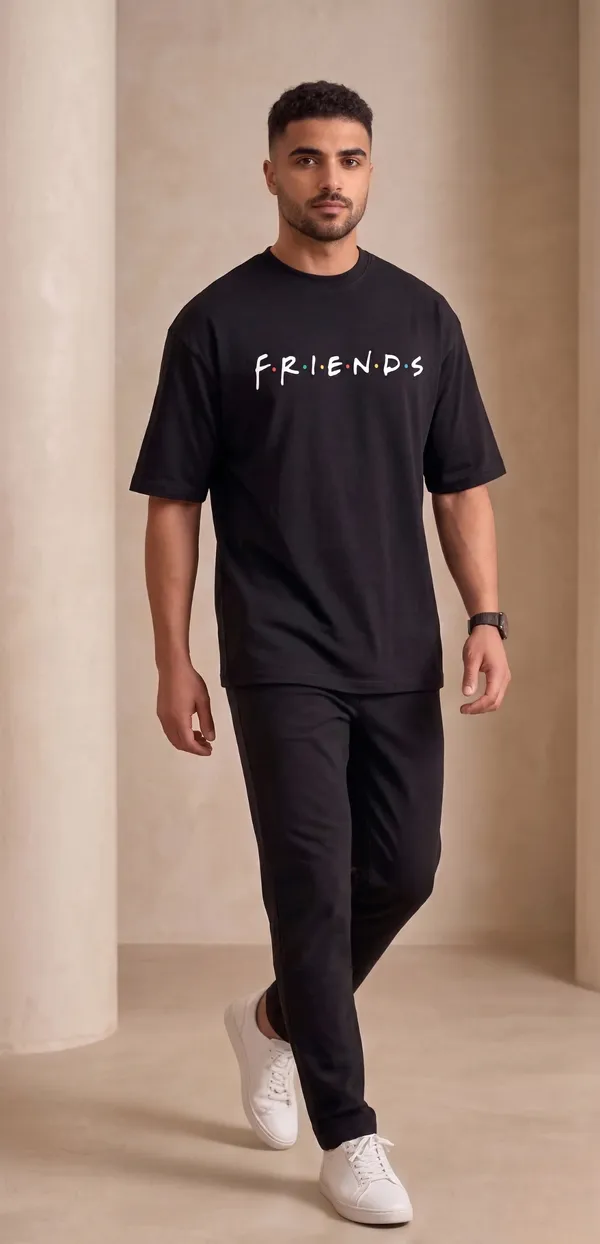 Friends_Logo_Oversized_T-Shirt