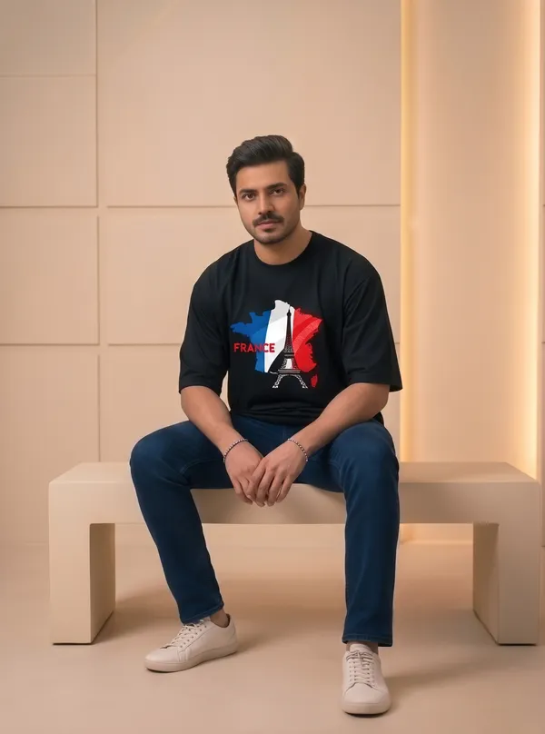 France_Eiffel_Tower_Graphic_T-Shirt