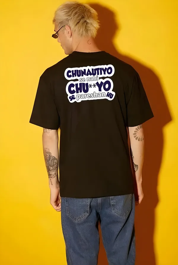 Hindi_Script_Print_Oversized_T-Shirt