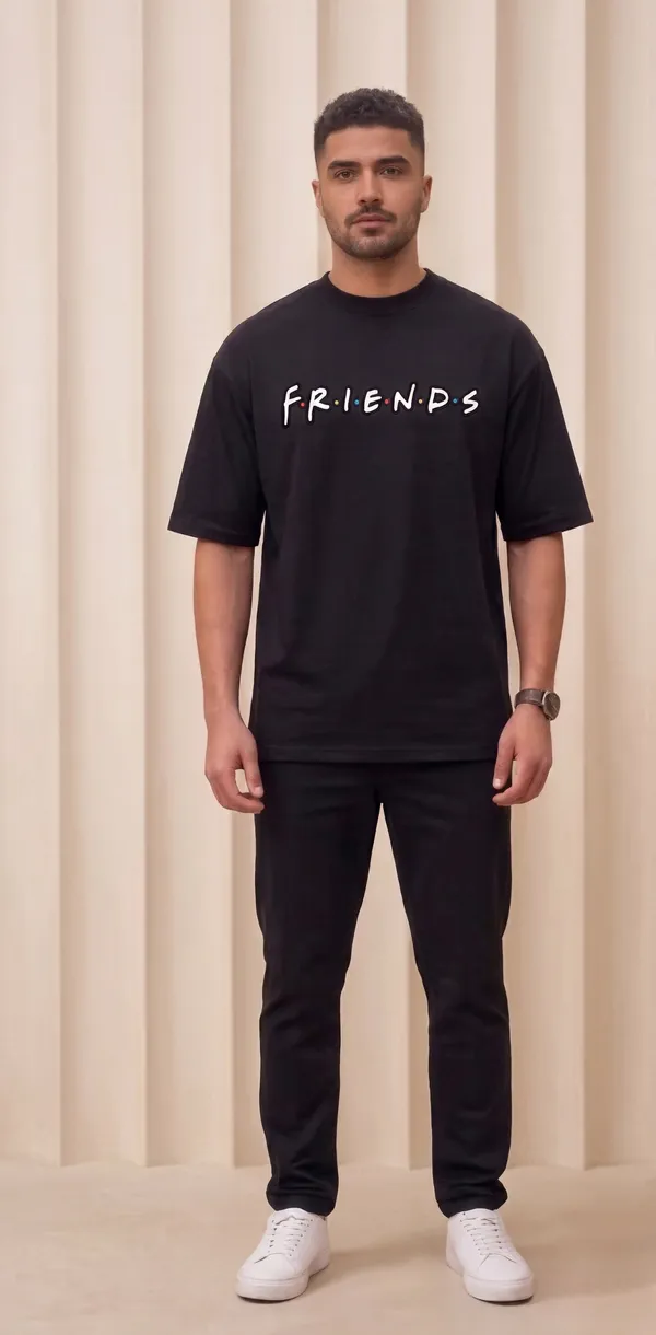 Friends_Logo_Oversized_T-Shirt