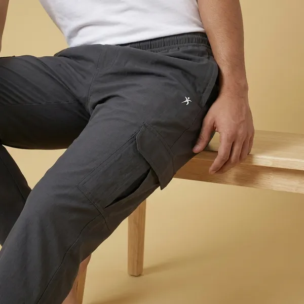 Men's_Drawstring_Cargo_Lounge_Pants_-_Dark_Grey