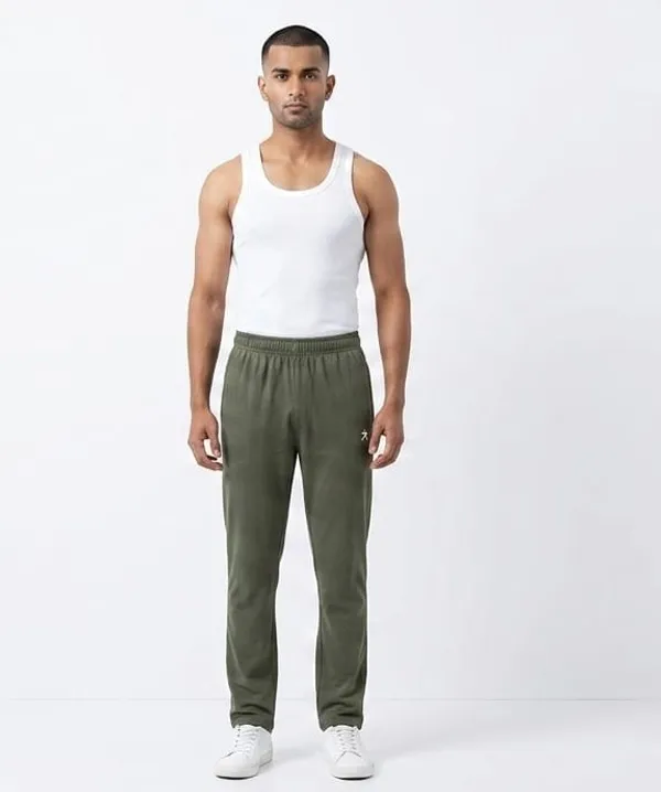 Men's_Olive_Green_Casual_Jogger_Pants