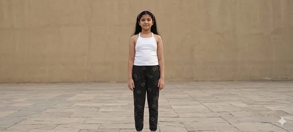 Black_Printed_Ankle_Length_Joggers_For_Girls