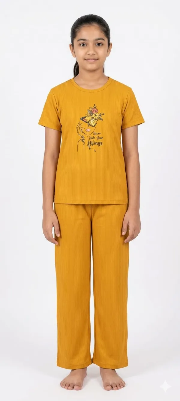 Yellow_Pencil_cloth_two_way_lycra_Co-Ord_Set__For_Girls