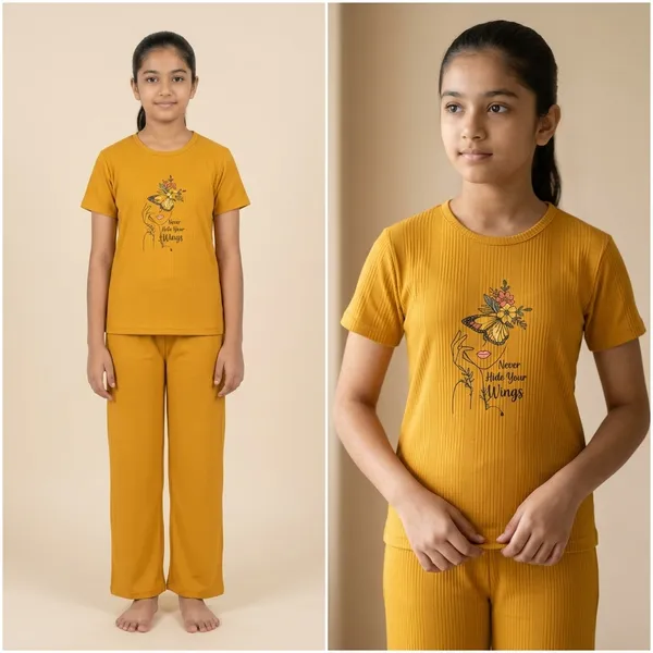 Yellow_Pencil_cloth_two_way_lycra_Co-Ord_Set__For_Girls