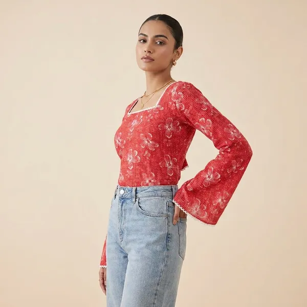 Red_Floral_Embroidered_Bell_Sleeve_Top