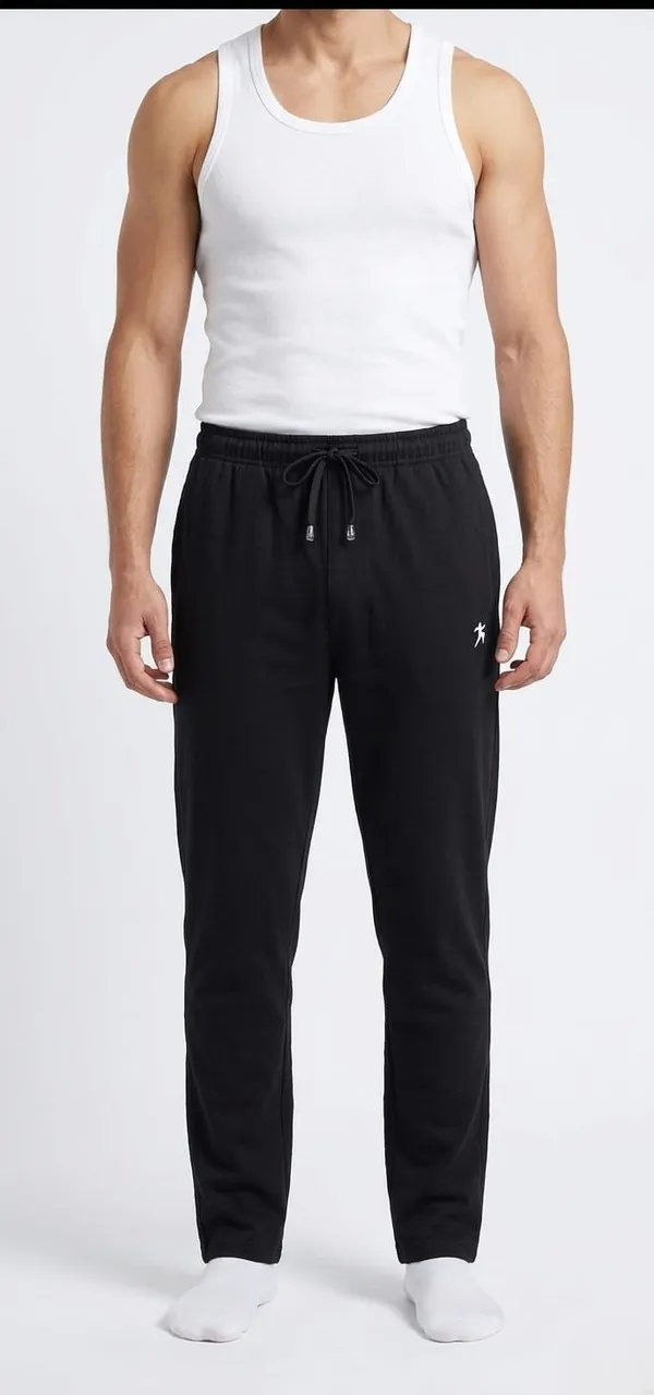 Men's_Black_Track_Pants_With_White_Logo_Embroidery
