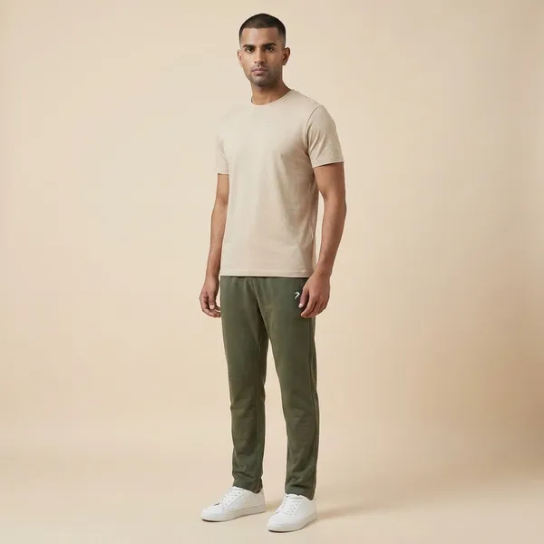 Men's_Olive_Green_Casual_Jogger_Pants