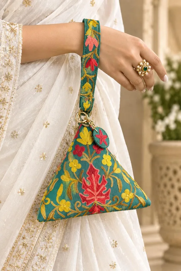 Teal_Blossom_Embroidered_Potli_Bag_