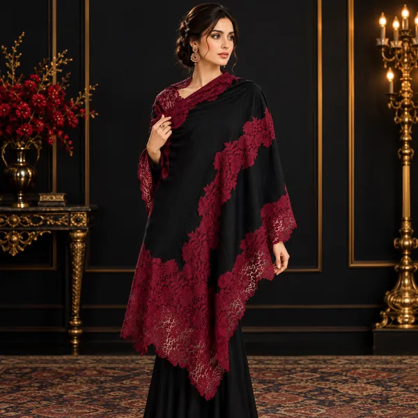 Onyx_Black_&_Burgundy_Lace_Elegance_Embroidered_Shawl_