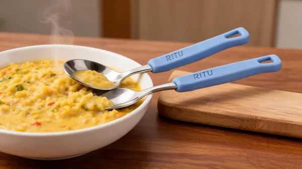 Stainless_Steel_And_Plastic_Blue_Handle_6_Piece_Spoon_Set