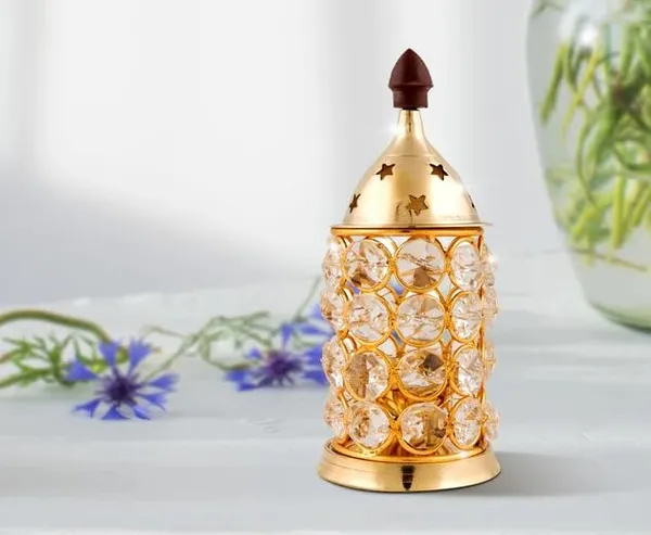 Brass_And_Glass_Religious_Oil_Lamp