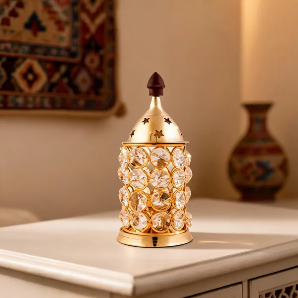 Brass_And_Glass_Religious_Oil_Lamp