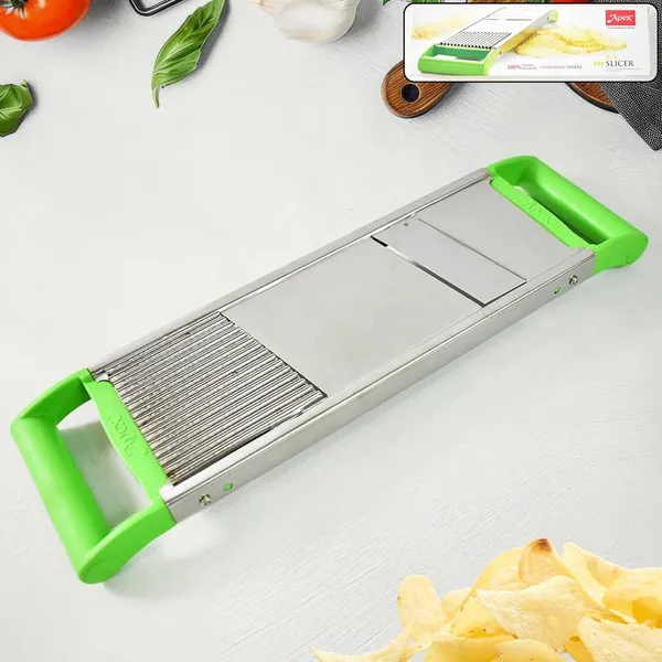Stainless_Steel_And_Plastic_Manual_Vegetable_Slicer