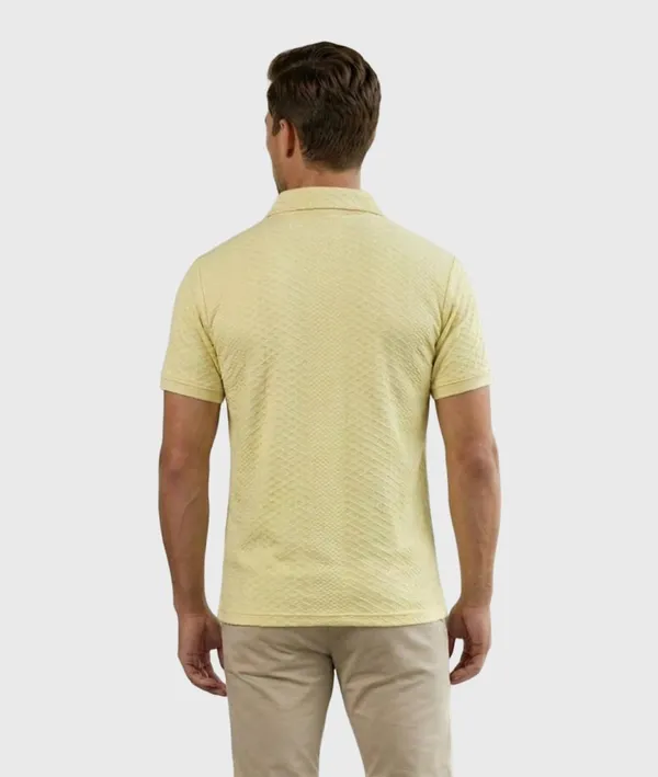 Men_S_Jacquard_Cotton_Quarter_Zipper_Polo_Shirt