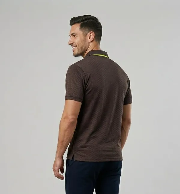 Men_S_Jacquard_Cotton_Quarter_Zipper_Polo_Shirt