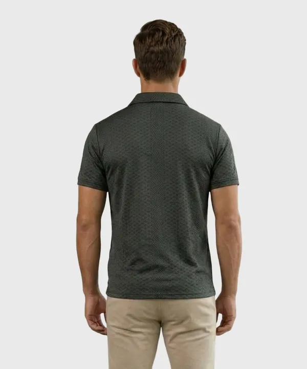 Men_S_Jacquard_Cotton_Quarter_Zipper_Polo_Shirt