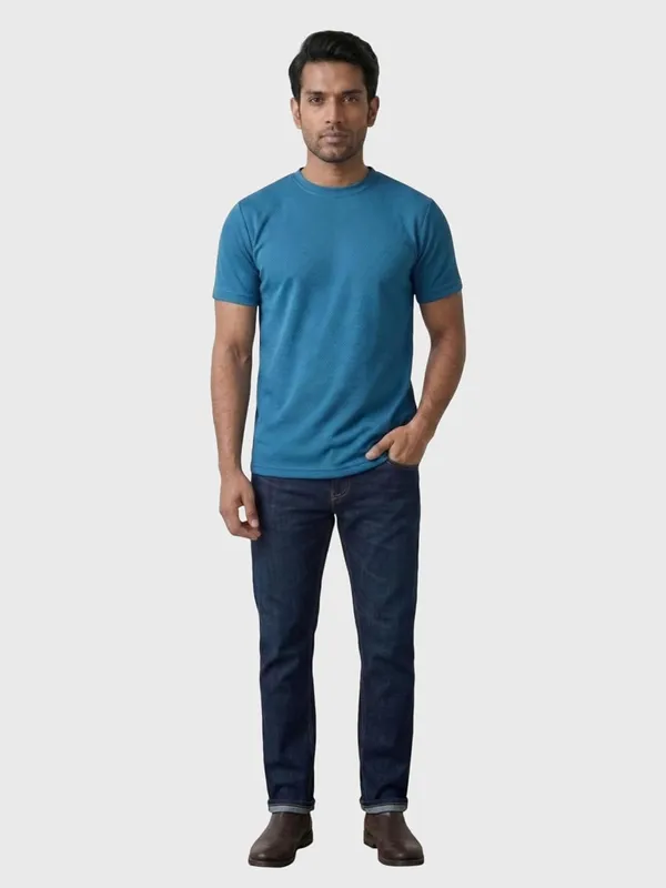 Men_S_Textured_Round_Neck_T_Shirt