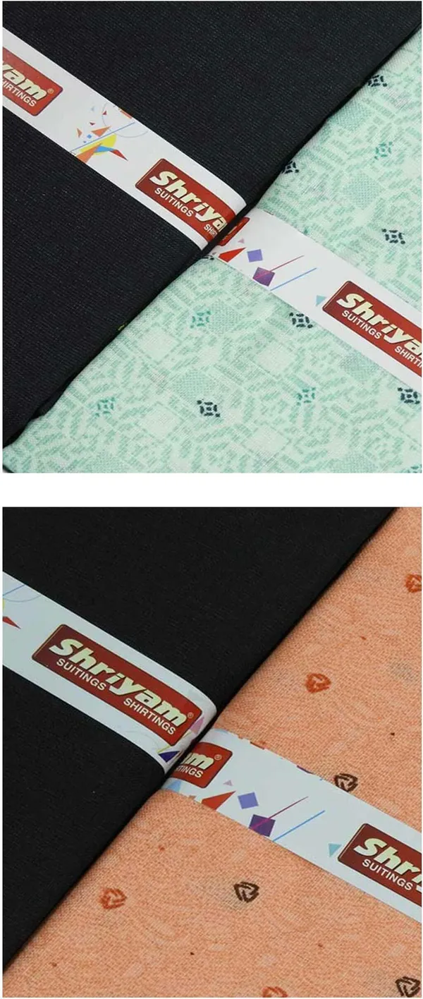 Shriyam_Multicolor_Poly_Cotton_Printed_Shirt_And_Trouser_Fabric_For_Men_Pack_Of_2