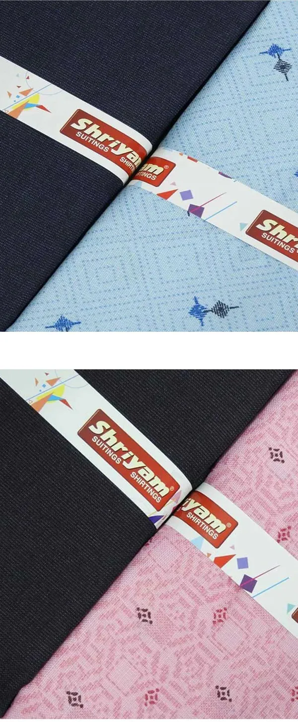 Shriyam_Black_And_Pink_And_Light_Blue_Poly_Cotton_Printed_Shirt_And_Trouser_Fabric_For_Men_Pack_Of_2