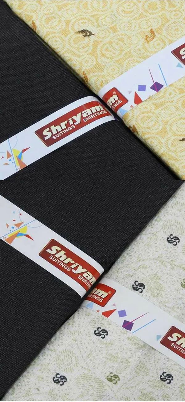 Shriyam_Purple_And_Black_Poly_Cotton_Printed_Shirt_And_Trouser_Fabric_For_Men_Pack_Of_2