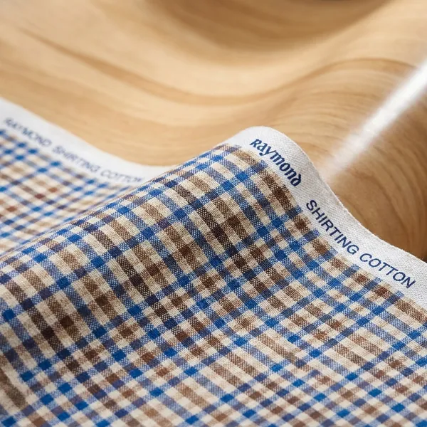 Raymond_Multicolor_Poly_Cotton_Checkered_Shirt_Fabric_For_Men
