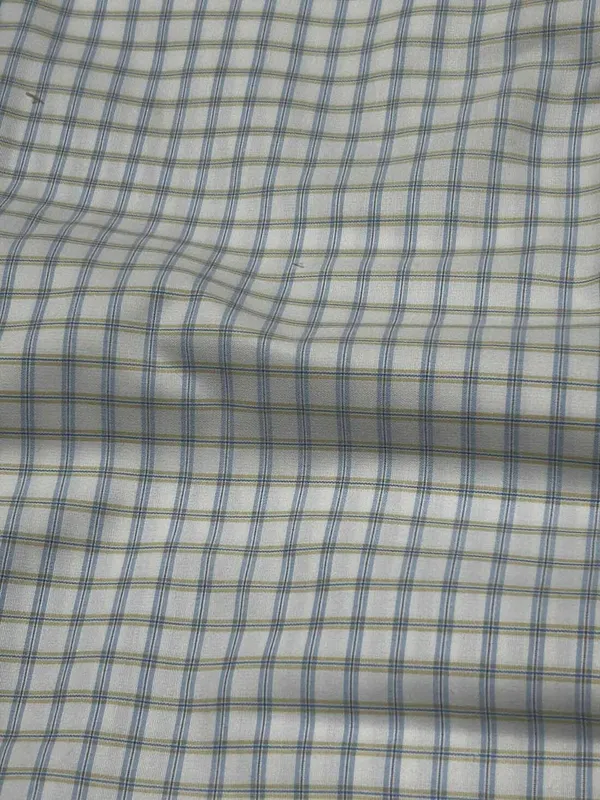 Raymond_Blue_And_White_Poly_Cotton_Checkered_Shirt_Fabric_For_Men