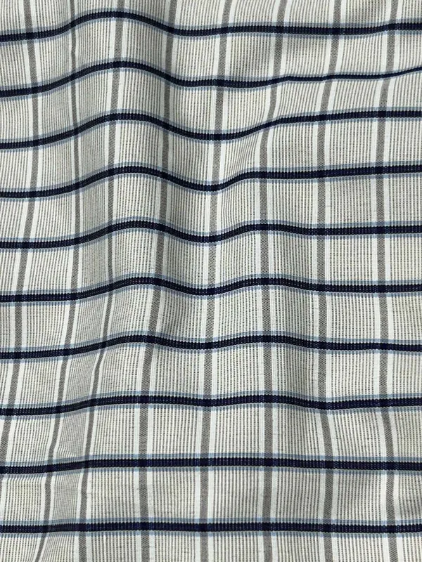 Raymond_Blue_And_Grey_Poly_Cotton_Checkered_Shirt_Fabric_For_Men