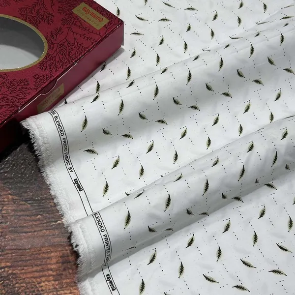 Raymond_White_Pure_Cotton_Printed_Shirt_Fabric_For_Men