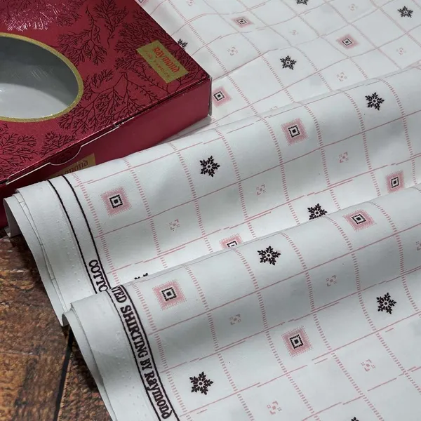 Raymond_White_Pure_Cotton_Printed_Shirt_Fabric_For_Men