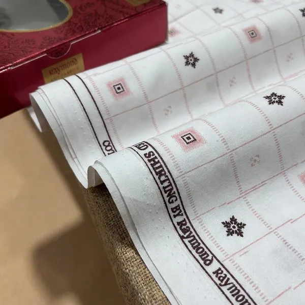 Raymond_White_Pure_Cotton_Printed_Shirt_Fabric_For_Men