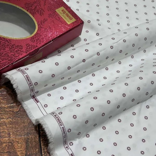Raymond_White_Pure_Cotton_Printed_Shirt_Fabric_For_Men