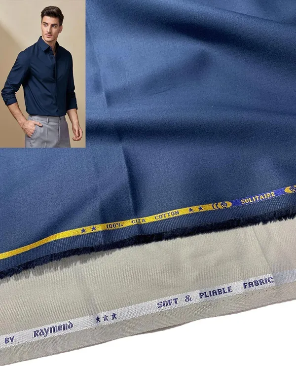 Raymond_Blue_And_Grey_Pure_Cotton_Solid_Shirt_And_Trouser_Fabric_For_Men