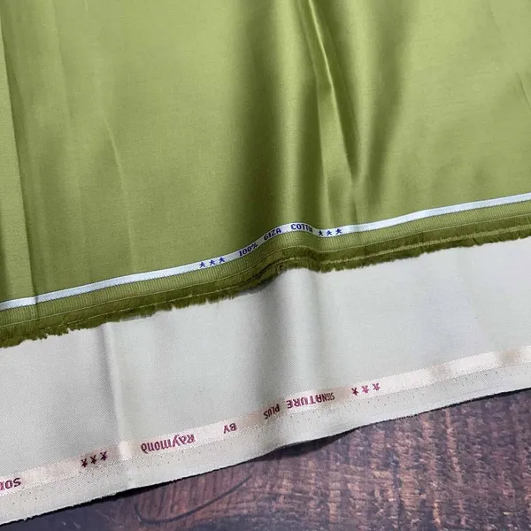Raymond_Green_And_Beige_Pure_Cotton_Solid_Shirt_And_Trouser_Fabric_For_Men