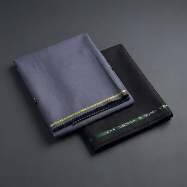 Raymond_Grey_And_Black_Pure_Cotton_Solid_Shirt_And_Trouser_Fabric_For_Men
