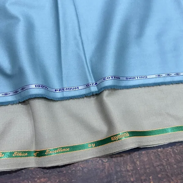 Raymond_Green_And_Beige_Pure_Cotton_Solid_Shirt_And_Trouser_Fabric_For_Men