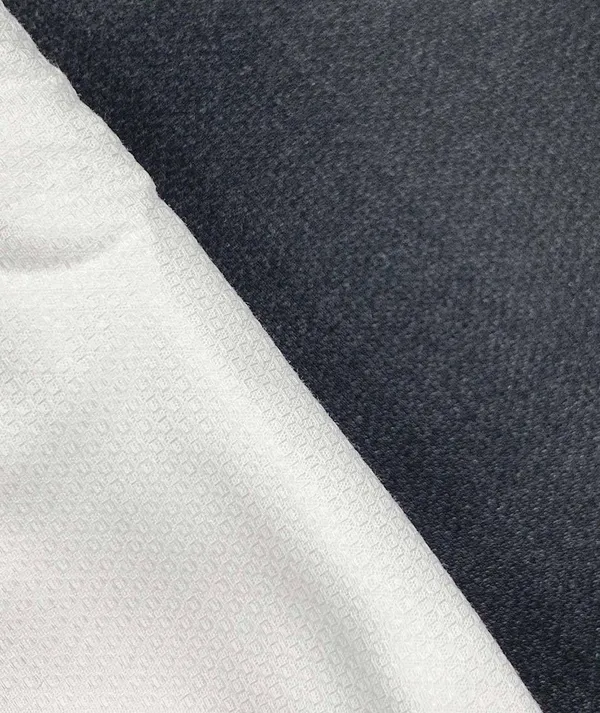 Raymond_White_And_Black_Cotton_Blend_Solid_Shirt_And_Trouser_Fabric_For_Men