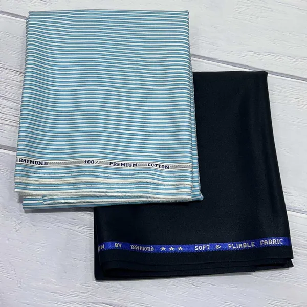 Raymond_Multicolor_Pure_Cotton_Solid_Shirt_And_Trouser_Fabric_For_Men