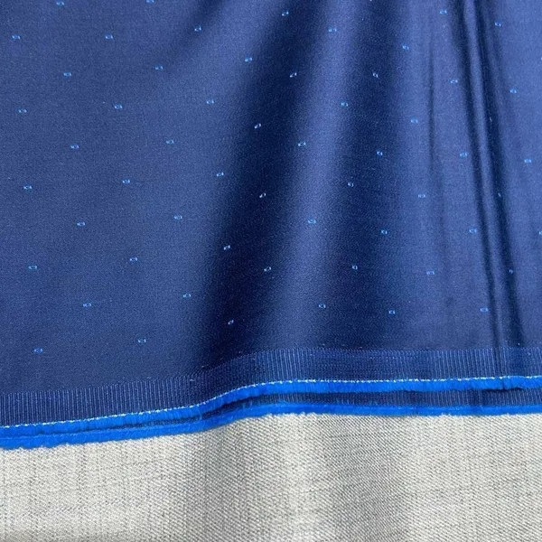 Raymond_Blue_And_Grey_Pure_Cotton_Polka_Print_Shirt_And_Trouser_Fabric_For_Men