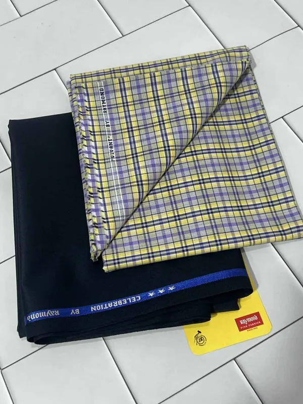 Raymond_Multicolor_Pure_Cotton_Self_Design_Shirt_And_Trouser_Fabric_For_Men