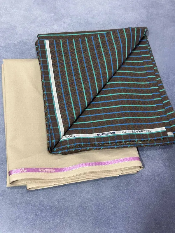 Raymond_Multicolor_Pure_Cotton_Self_Design_Shirt_And_Trouser_Fabric_For_Men