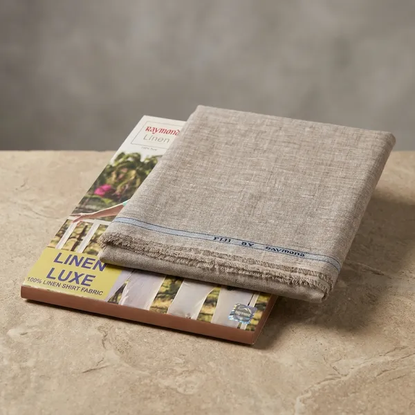 Raymond_Beige_Linen_Solid_Shirt_Fabric_For_Men