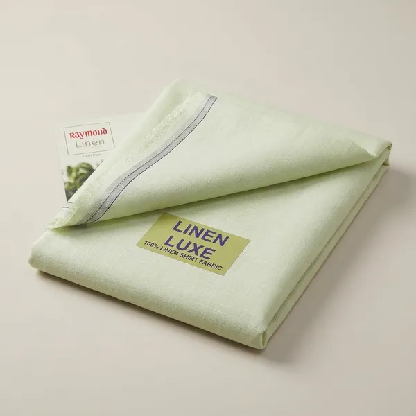 Raymond_Green_Linen_Solid_Shirt_Fabric_For_Men