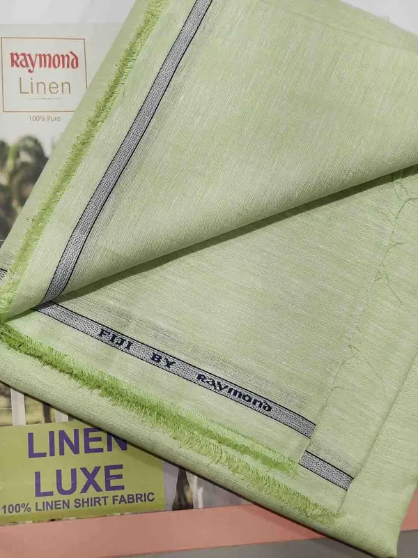 Raymond_Green_Linen_Solid_Shirt_Fabric_For_Men