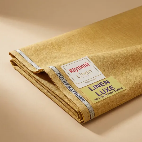 Raymond_Yellow_Linen_Solid_Shirt_Fabric_For_Men